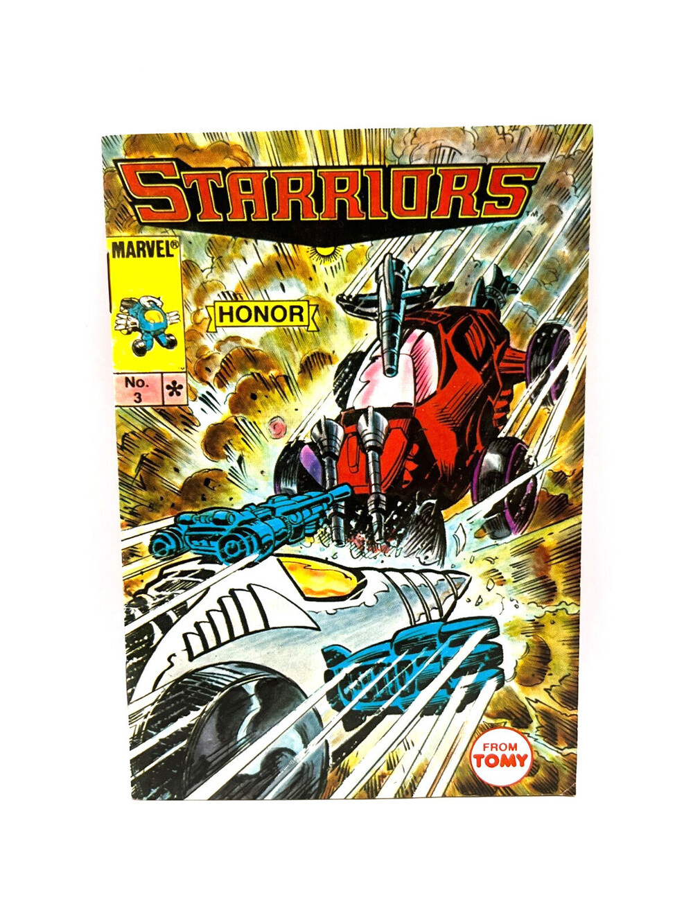 Starriors – Honor #3 – Marvel Mini Comic – Vintage 1984 Tomy – Printed in Japan